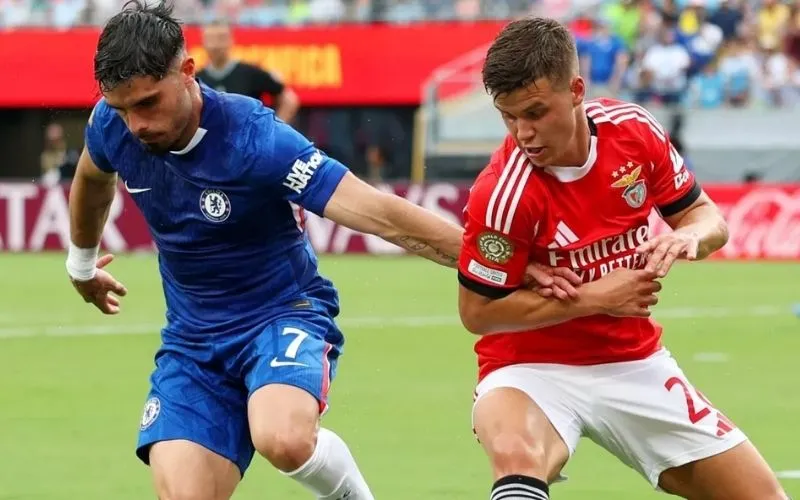 Chelsea hoàn toàn áp đảo với 4 chiến thắng liên tiếp trước Benfica