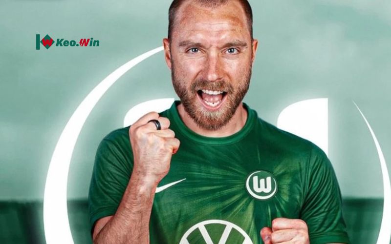 Christian Eriksen gia nhập Wolfsburg
