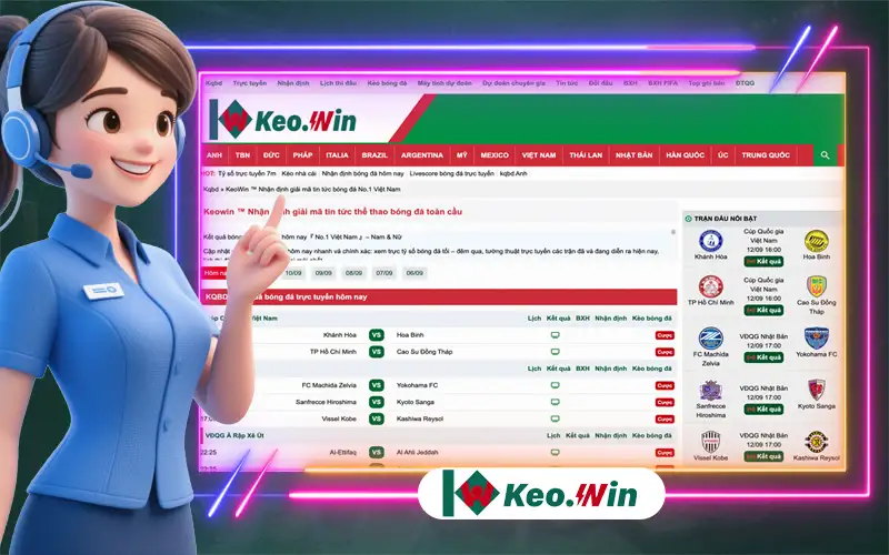Liên hệ KeoWin - Tối ưu hóa trải nghiệm dữ liệu bóng đá 24/7