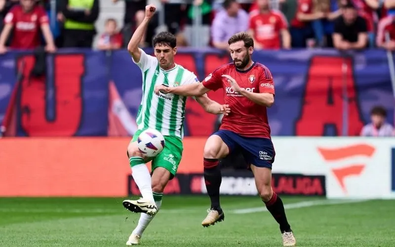 Phong độ hiện tại cũng đang ủng hộ Betis