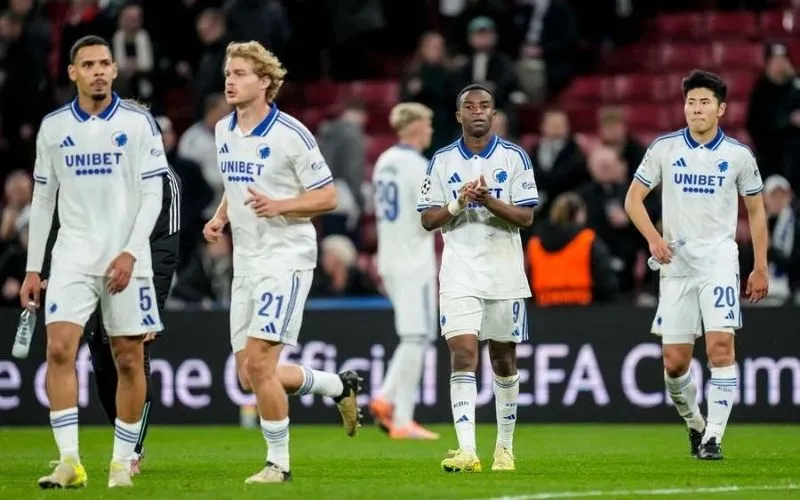 FC Copenhagen đang gặp khó khi xếp cuối bảng